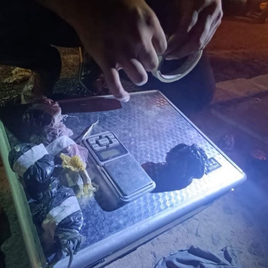 La Policía detuvo a un dealer con siete envoltorios de marihuana en Clorinda
