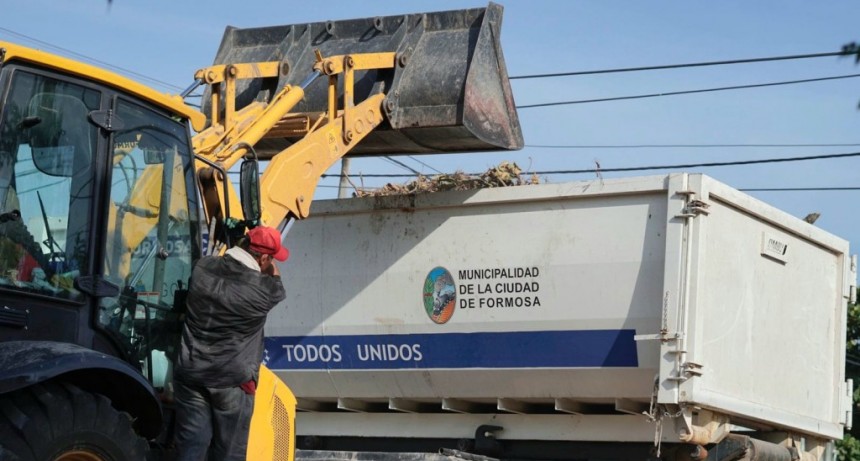 El plan integral de limpieza llegó esta semana a más de 40 barrios y proseguirá en otros sectores de la ciudad
