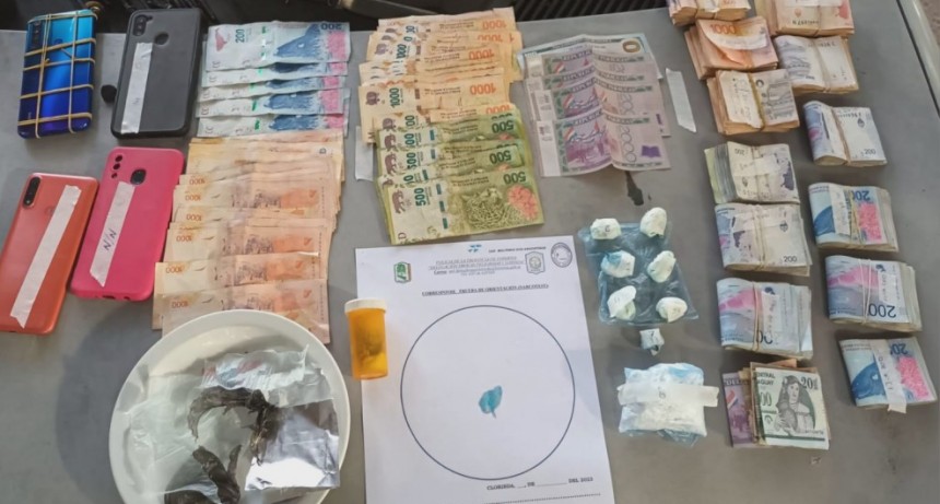 Desarticulan otro centro de distribución de estupefacientes en Clorinda; hay un detenido