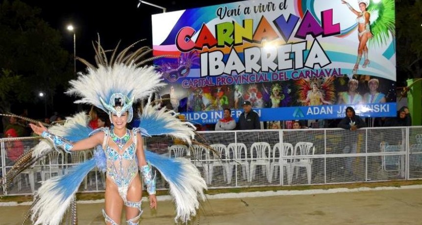 Más de 30 mil personas disfrutaron de los carnavales de Ibarreta