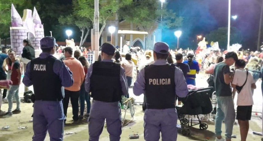 Más de 600 policías brindaron seguridad en eventos culturales y deportivos realizados en capital e interior