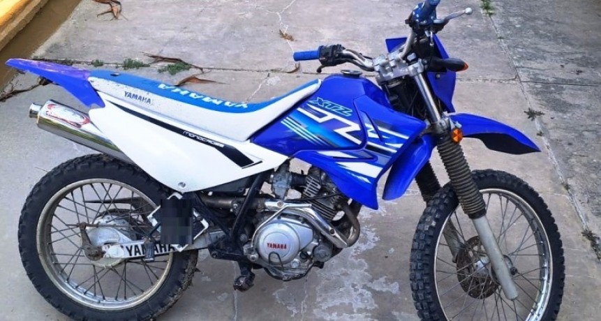 La Policía recuperó seis motos sustraídas; una de ellas con los números de motor y chasis limados