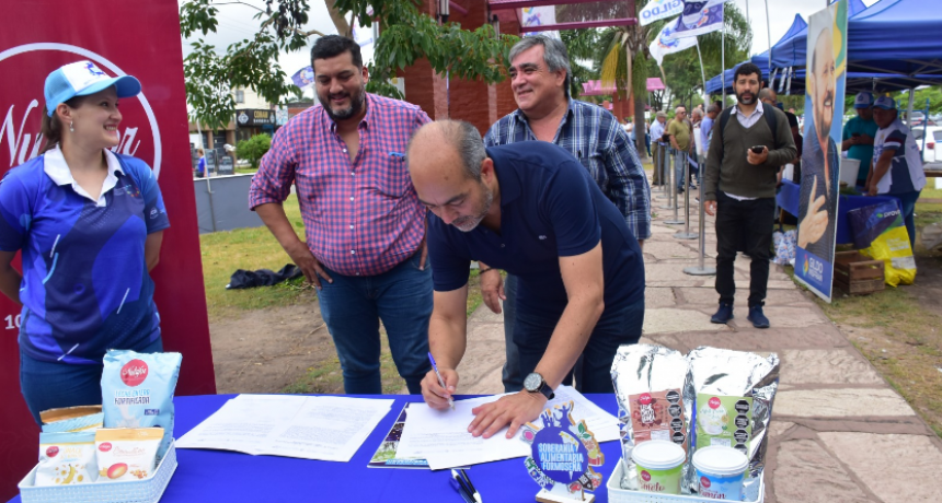 Rubricaron convenio entre Soberanía Alimentaria Formoseña y la planta Nutrifor