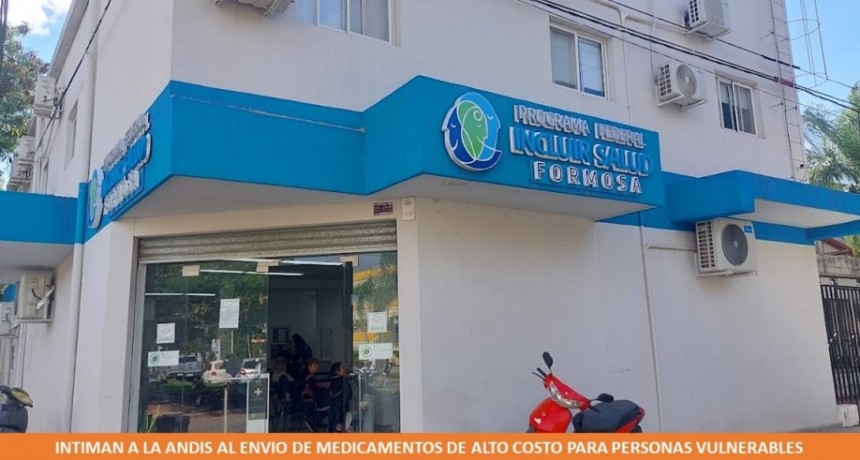 Solicitó la Defensoría a la ANDIS informe los motivos del no envío de insumos o medicamentos de alto costo