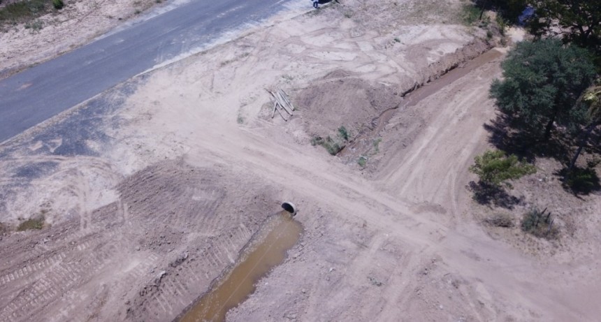 Merced a las obras ejecutadas por el Gobierno provincial, el agua llegó de manera anticipada a San Martín Dos