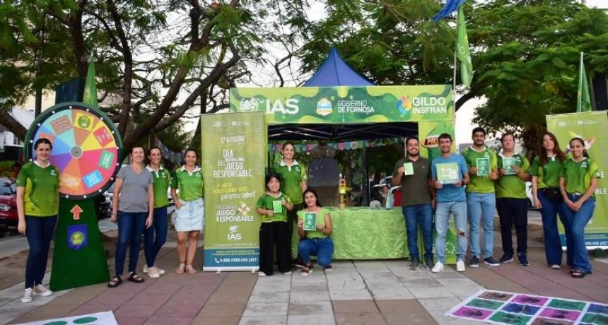 Por el Día Internacional del Juego Responsable el IAS realizó actividades