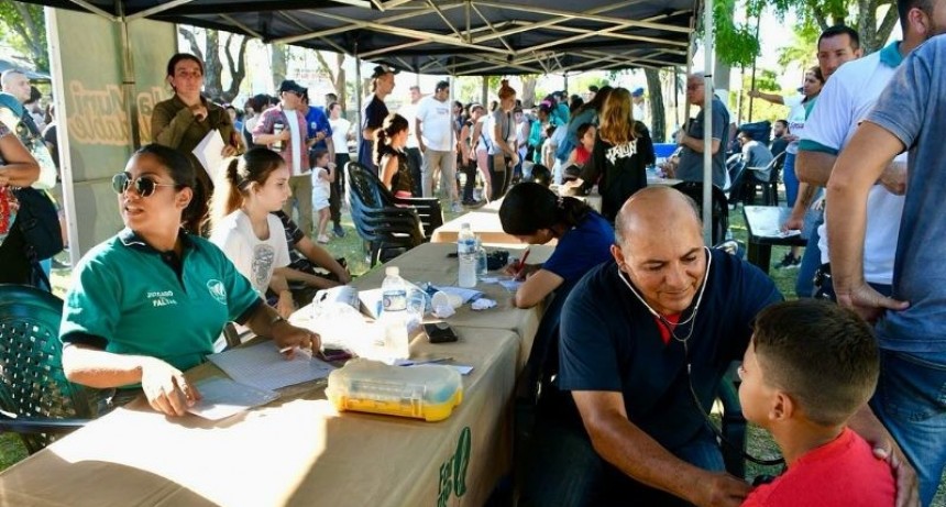 Una importante cantidad de niños y jóvenes se beneficiaron con el programa “La Muni Saludable”