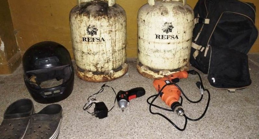 La Policía detuvo a un sujeto involucrado en varias causas; además recuperaron objetos sustraídos
