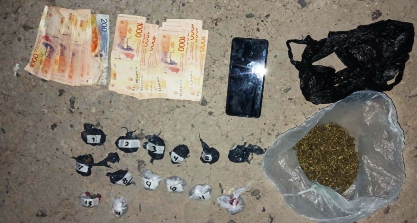 Detuvieron a un hombre y secuestraron droga