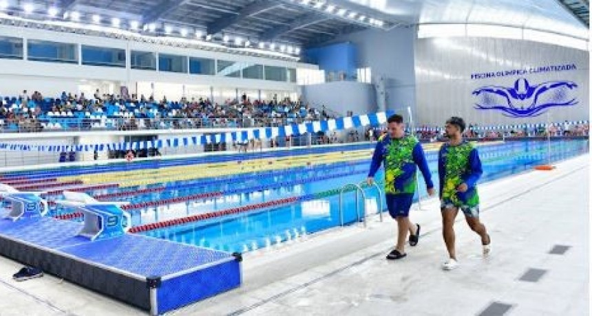 Se realiz&oacute; el Primer Encuentro de Escuelas de Nataci&oacute;n en la Pileta Ol&iacute;mpica provincial