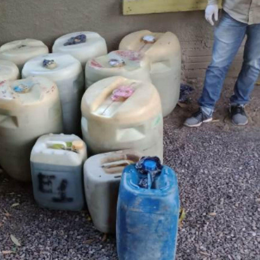 La Policía secuestró más de 2.000 litros de combustibles