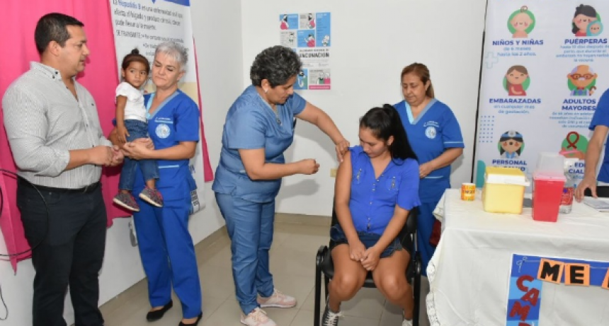 Comenzó en Formosa la campaña de vacunación antigripal 2023