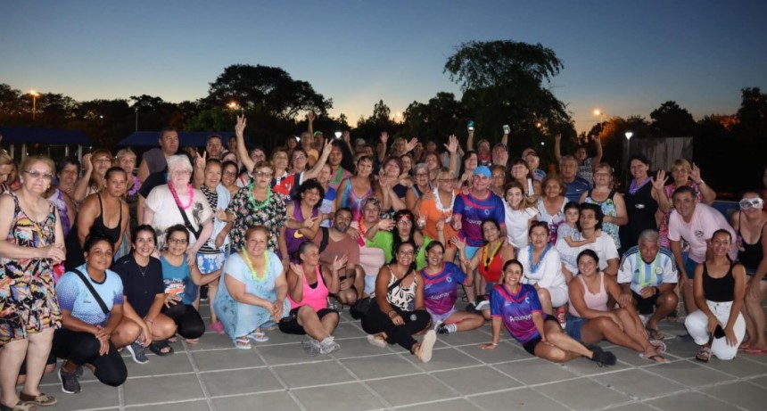 Finalizaron las clases de aquagym en el Paraíso de los Niños