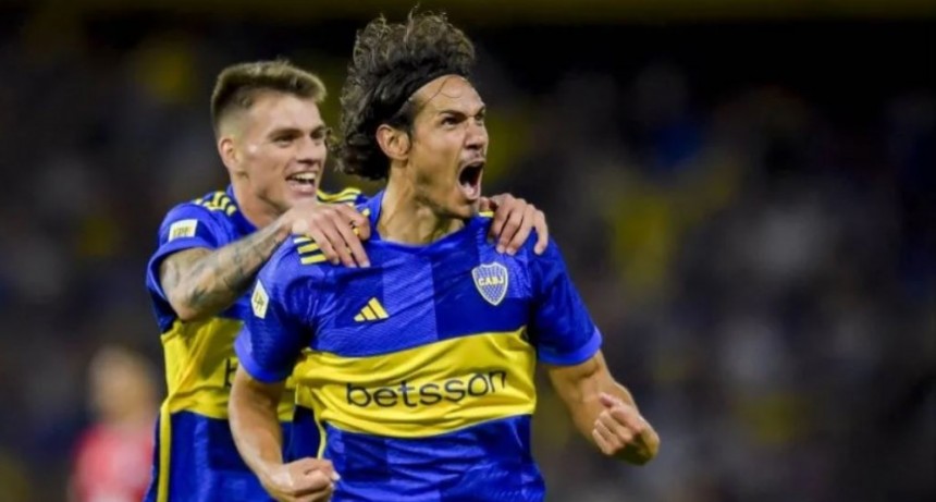 Hat-trick de Cavani: Boca le ganó a Belgrano y escaló en la Copa Liga Profesional 2024