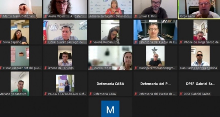 El Defensor del Pueblo, sus pares de la región centro, junto a los integrantes de ADPRA rechazaron la derogación del Fondo Compensador del Transporte