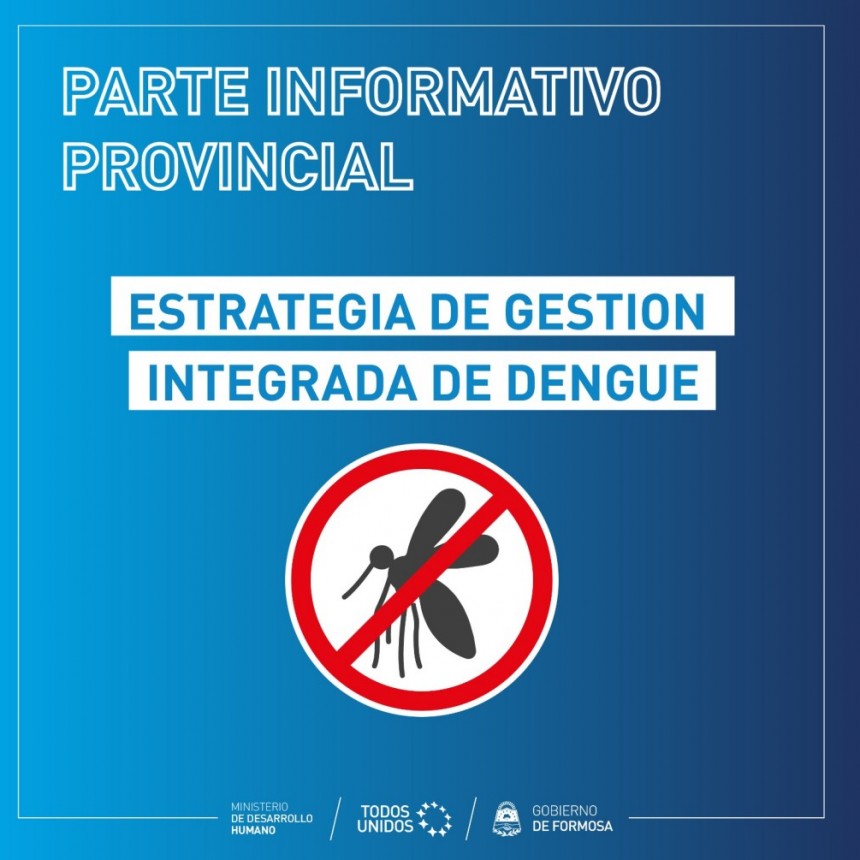 Continúan en descenso los casos de dengue detectados en la provincia de Formosa