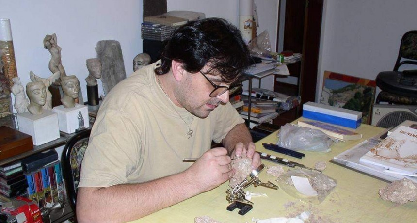 Se cumplen veinte años del hallazgo de fósil de gliptodonte en las barrancas del Bermejo