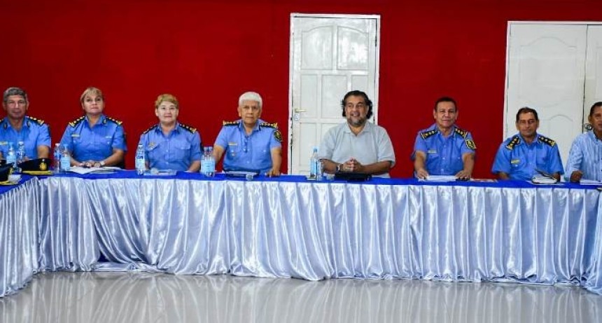 El jefe de la Policía de Formosa mantuvo una reunión de coordinación con los jefes de estructura