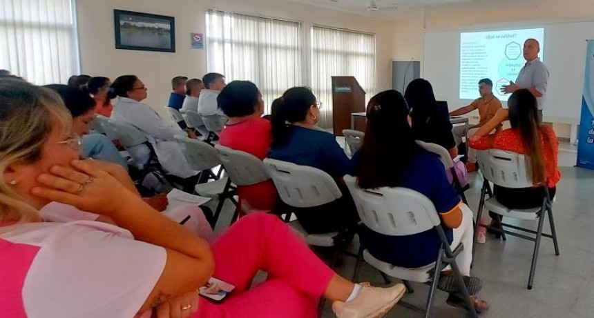 Jornada de Calidad y Seguridad de la atención del paciente se desarrolló en el Hospital Distrital 8 “Eva Perón”