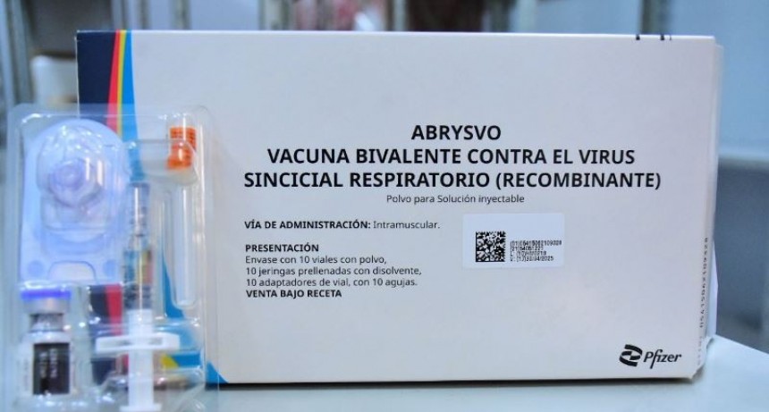 En María Cristina, el centro de salud está vacunando a embarazadas contra el virus sincitial respiratorio