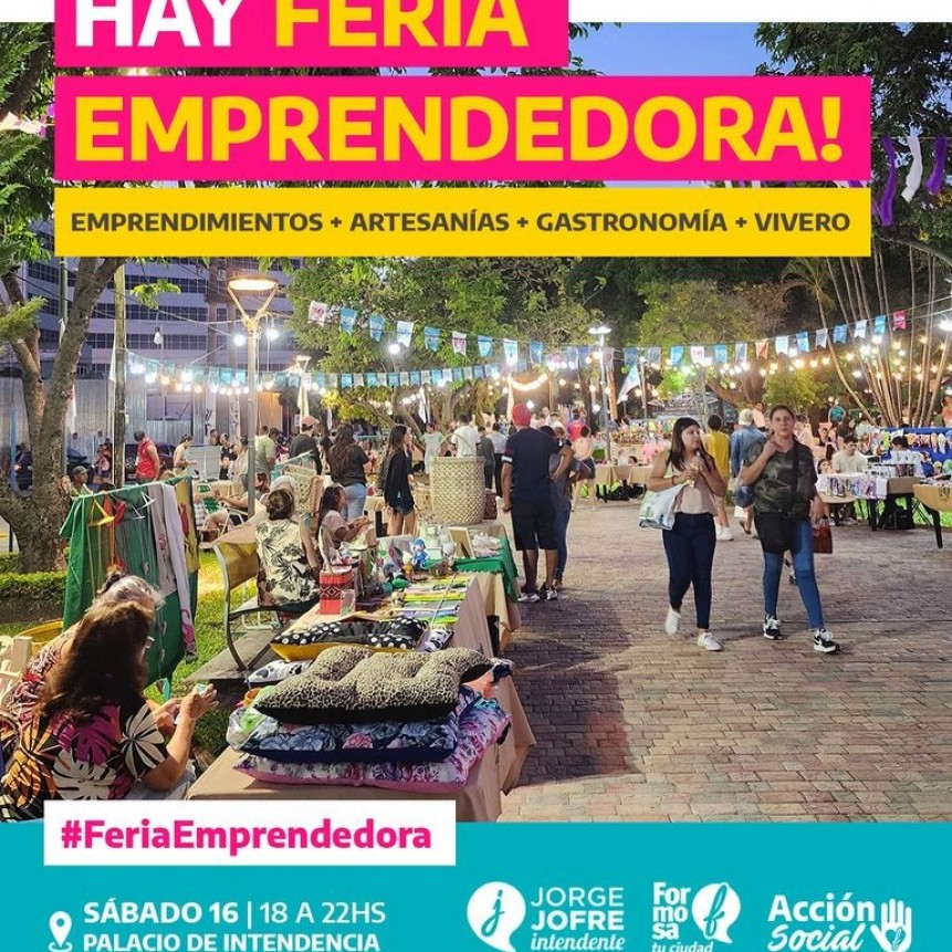 Mañana tenemos #FeriaEmprendedora en el Palacio de la Intendencia