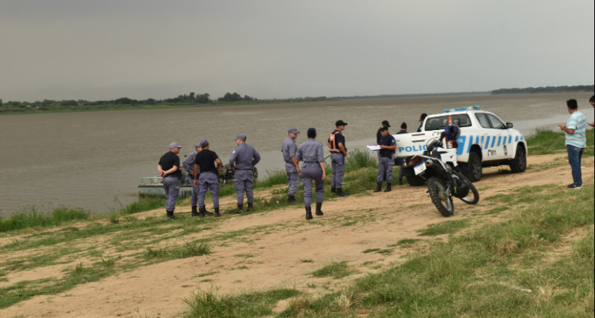 Un pescador halló el cuerpo de una mujer flotando en el Río Paraguay