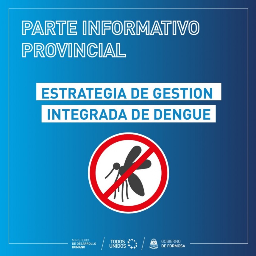 Dengue: otra semana de casos positivos en descenso