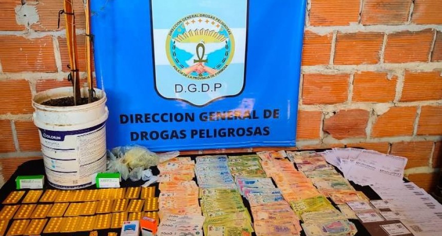 Tras la detención de un hombre, se anuló otro punto de venta de drogas en La Nueva Formosa