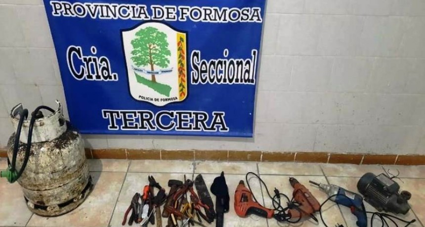 Tras un allanamiento en el barrio Las Delicias, esclarecieron tres ilícitos