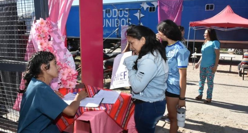 El centro de salud San Antonio conmemoró el Día Mundial de la Prevención del Cáncer de Cuello Uterino