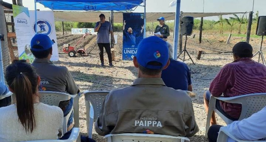 La Primavera: Capacitaron a productores hortícolas