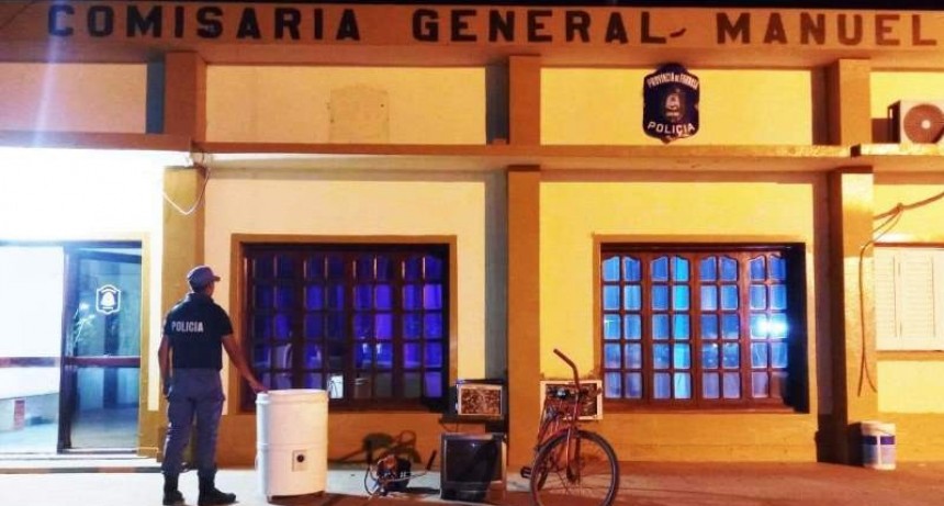 La Policía recuperó objetos robados y detuvo a los presuntos autores