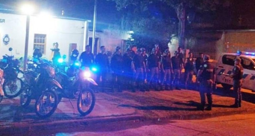 La Policía sacó de circulación tres motos y demoró a una mujer por tenencia de droga