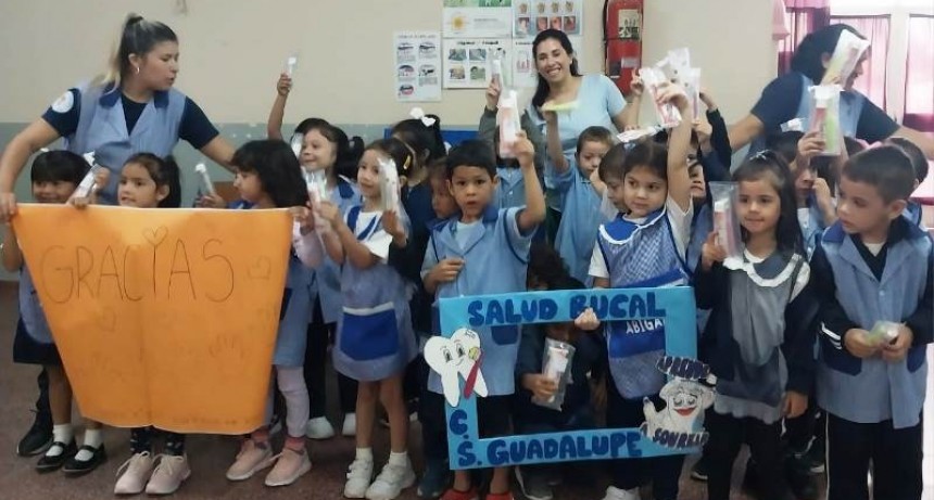 “Fortaleciendo Sonrisas”, un programa de cuidado bucal dirigido a niños de jardines de toda la provincia