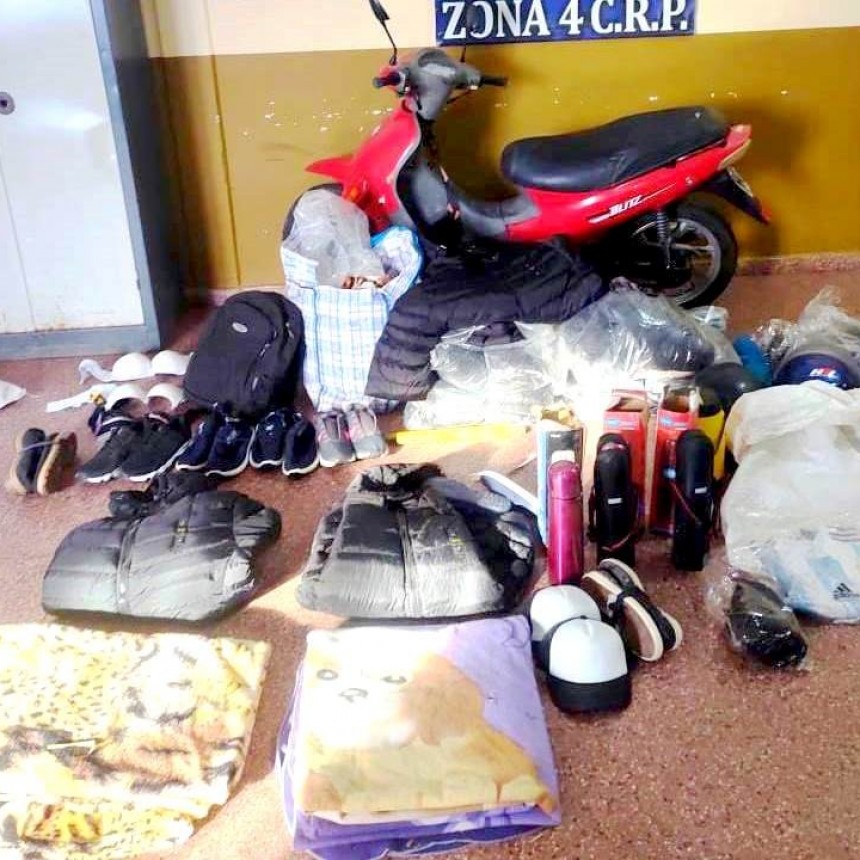 Dos hombres quisieron robar objetos de un depósito del Parque Industrial, los descubrieron y terminaron presos