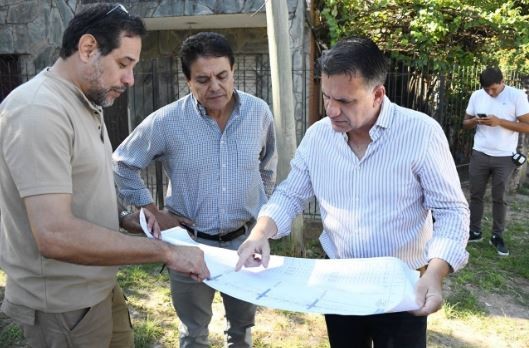 Caffa confirm&oacute; que la pavimentaci&oacute;n de la calle Mart&iacute;n Rodr&iacute;guez tiene un avance superior al 60%