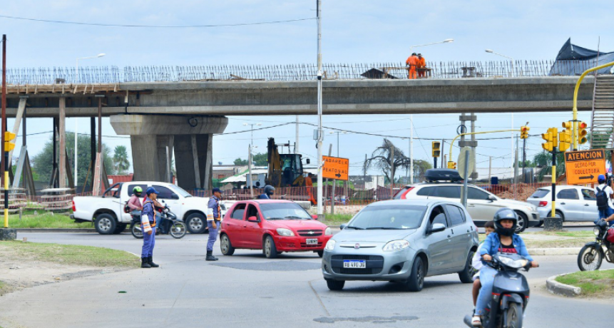Puente sobre-elevado: Habilitaron mano para circular en sentido hacia el centro de la Capital