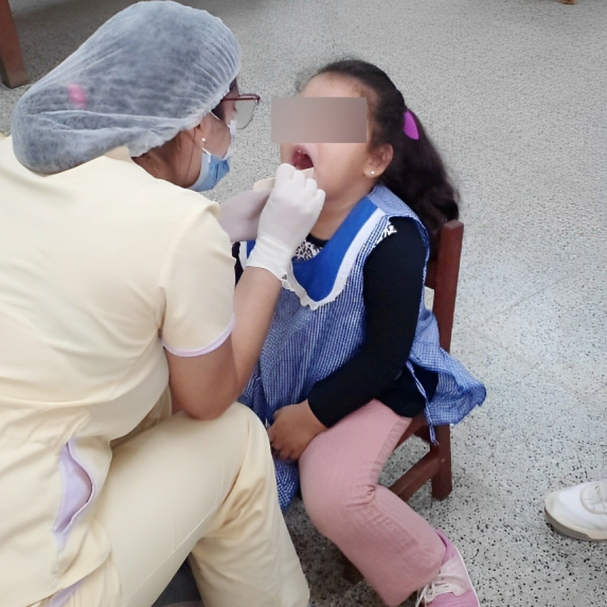 Jardineritos de Villa Escolar recibieron completos controles de salud