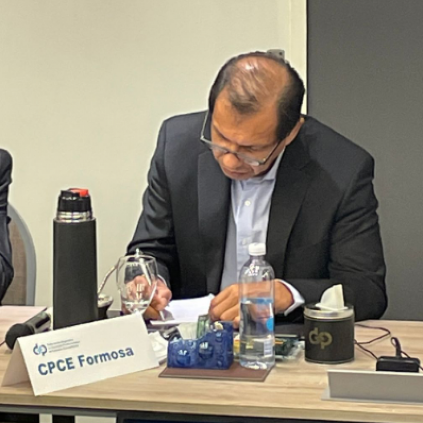 El Presidente del CPCEF Cr. Hugo Cañiza se reunió con sus pares de todos los Consejos Profesionales de Ciencias Económicas del pais