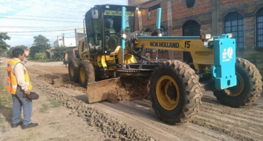 La municipalidad desarrolló trabajos integrales en el barrio Virgen del Rosario
