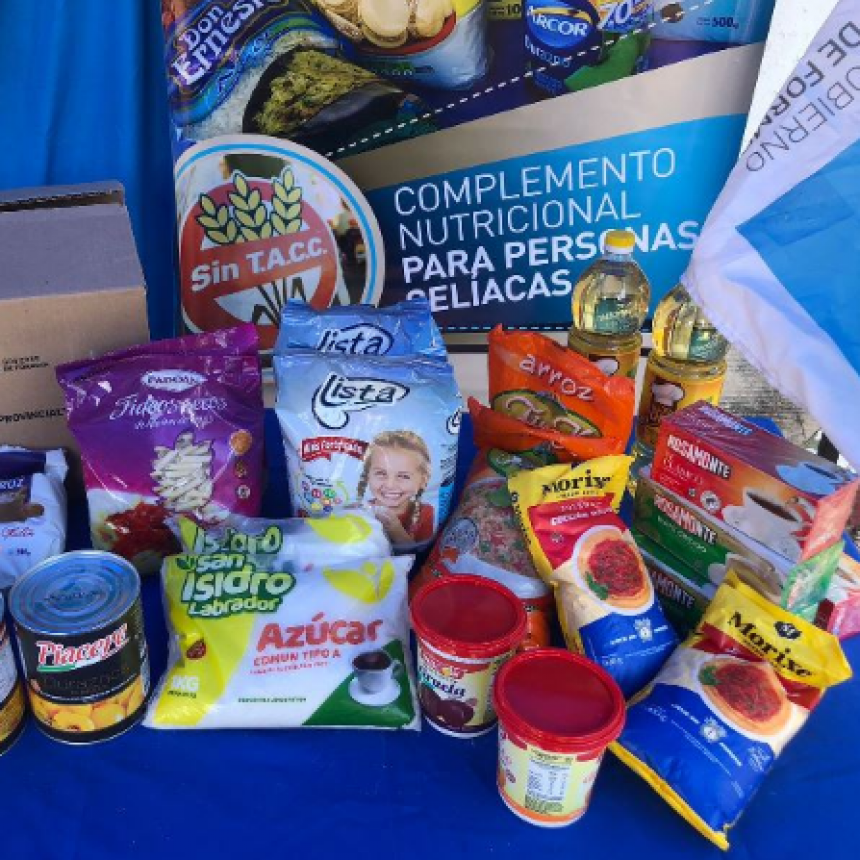 Inició la entrega de módulos alimentarios para personas celíacas