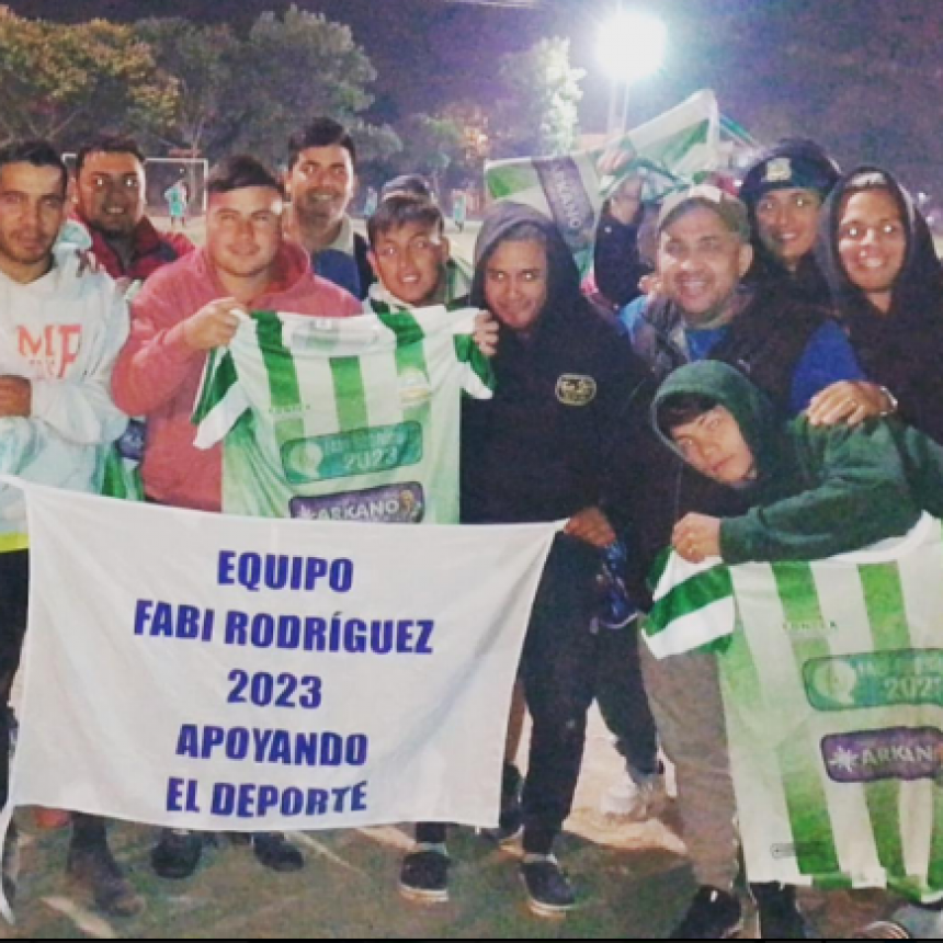 El Equipo de Fabi Rodríguez continúa apoyando a clubes y entidades deportivas barriales