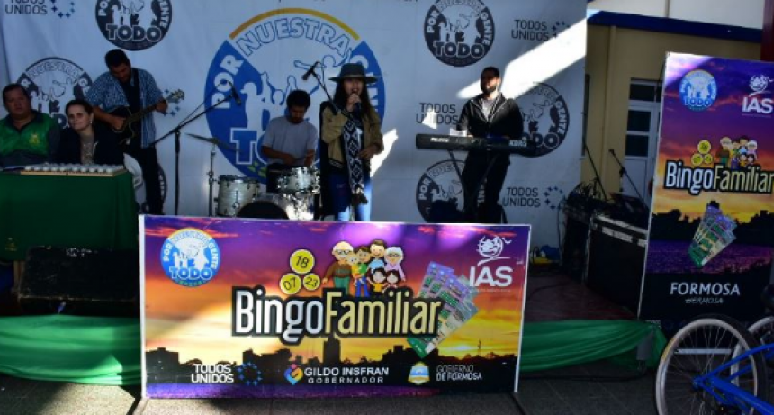 Habrá Bingo Familiar este viernes en el barrio Liborsi