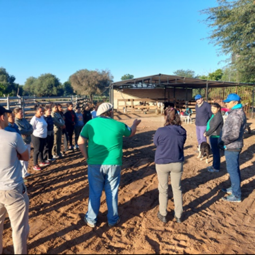 Se realizó jornada sanitaria en rodeos lecheros de productores paipperos de Pirané