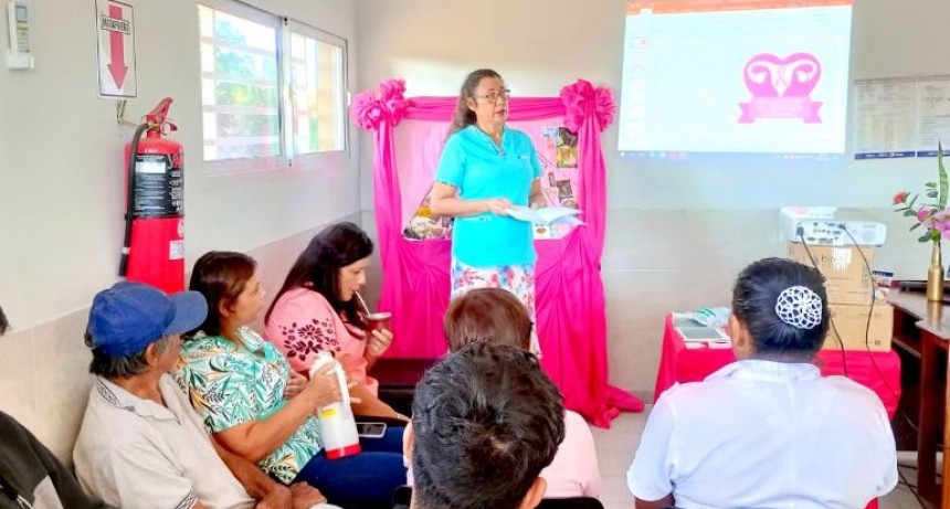 El centro de salud de Pastoril cerró el mes de la mujer con una charla de prevención del cáncer de cuello uterino