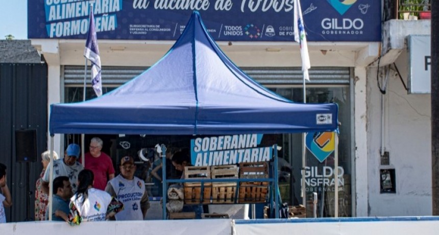 Soberanía Alimentaria Formoseña iniciará el cronograma de abril con ventas en puntos fijos