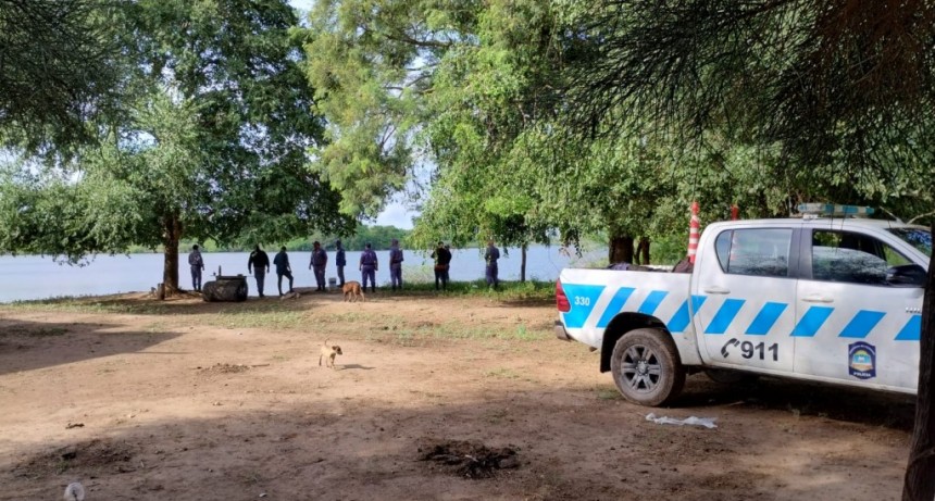 La Policía busca a un hombre en aguas del Río Bermejo