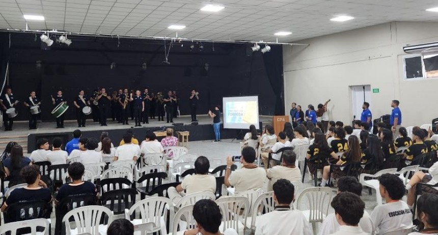 La Coordinación de Educación Artística conmemoró el 60° aniversario del Himno Marcha a Formosa