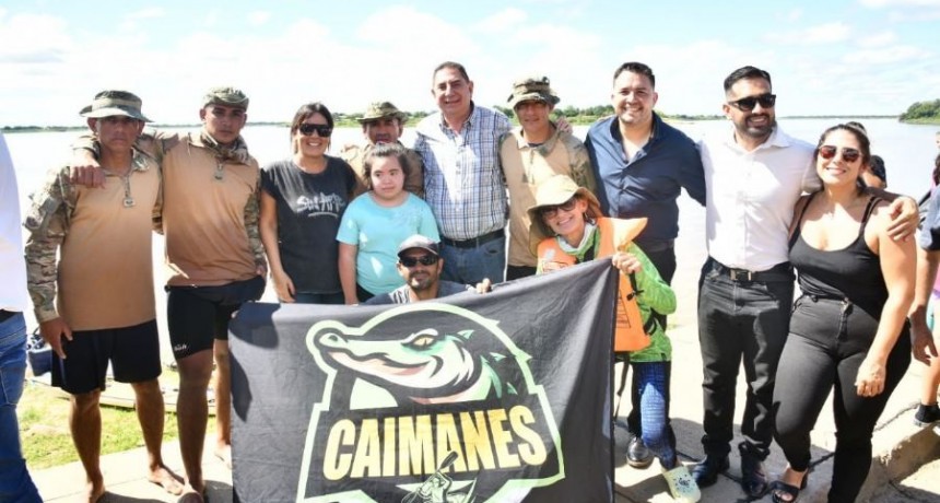 El intendente Jorge Jofré recibió la travesía náutica