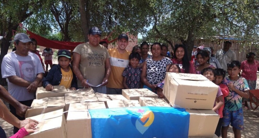 Sin pausas, en Formosa se continúa brindando asistencia alimentaria a las comunidades aborígenes